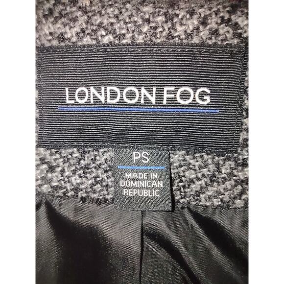 LONDON FOG Women's Coat Jacket Blazer Grey Small Polyester Wool Winter Formal - Picture 3 of 4